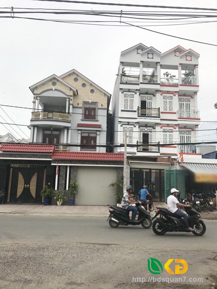 Bán nhà đẹp 3 tầng góc 2 mặt tiền đường Dương Cát Lợi huyện Nhà Bè
